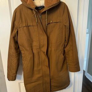 Patagonia fleece-lined jacket